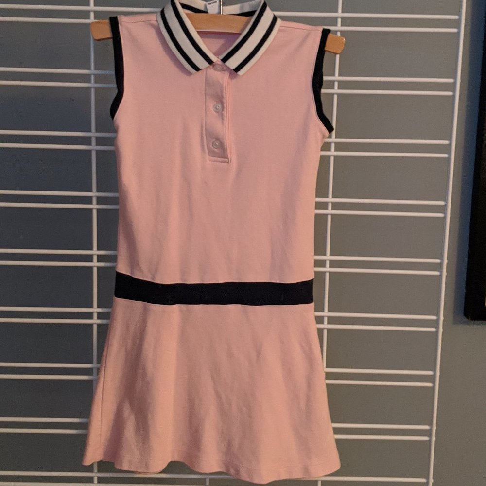 Girls sleeveless knit dress